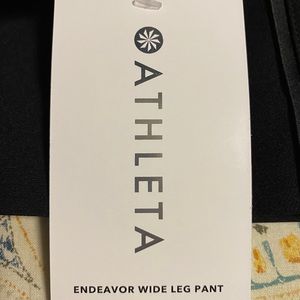 Athleta wide leg pants